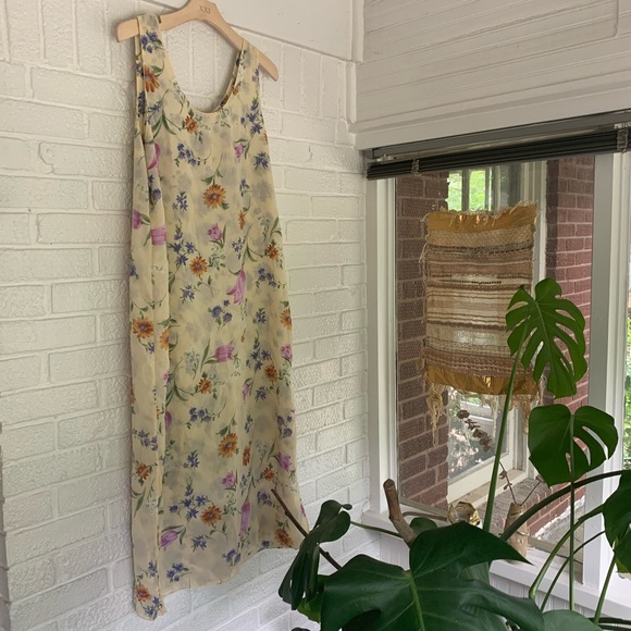 Vintage Dresses & Skirts - Vintage Floral Reversible Dress